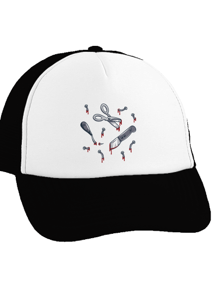 Halloween teherautós sapka Black cap