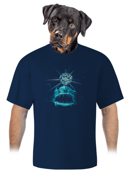  unisex túlméretezett póló Midnight Blue