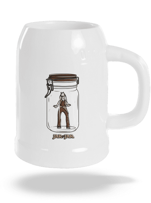 Jar in jar söröskorsó White