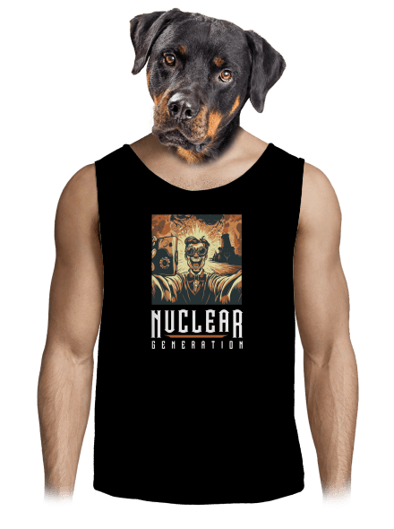 Nuclear generation férfi trikó Black