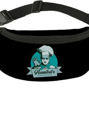 Hannibálnál övtáska Black