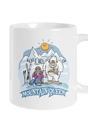 Mountain Queen hagyományos bögre White