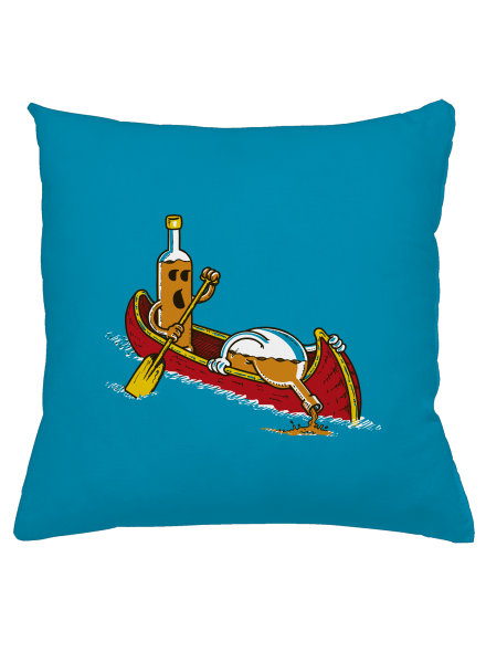 Rumivók párna Blue Turquoise