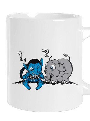 Error 501 nagy bögre White