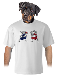 unisex túlméretezett póló