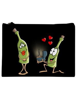 A bor szeretete kis táska Black