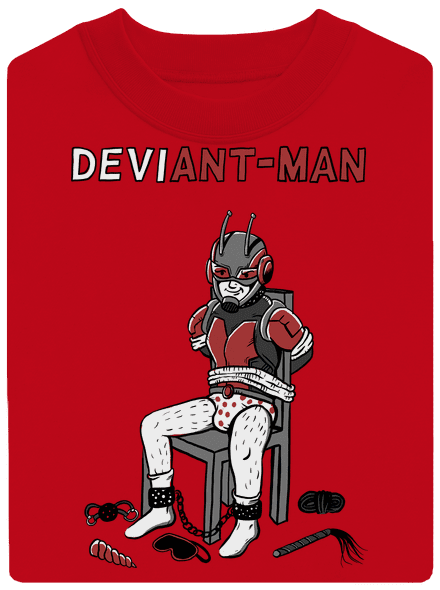 DeviAnt-man unisex crewneck Red