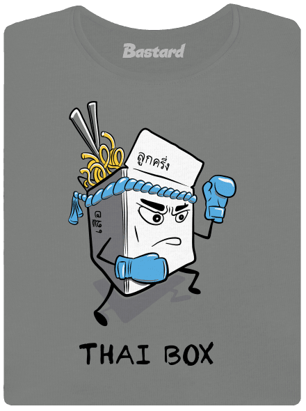 Thai box női póló Dark Gray Melange