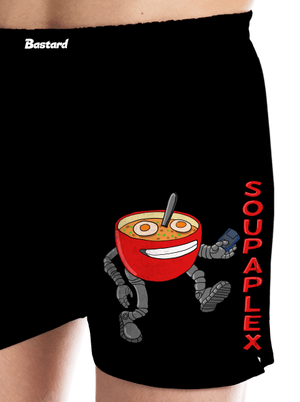 Soupaplex férfi alsó nadrág Black