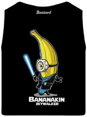 Bananakin Skywalker férfi trikó Black