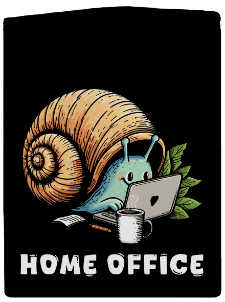 Sneka home office cipzáras női pulóver Black