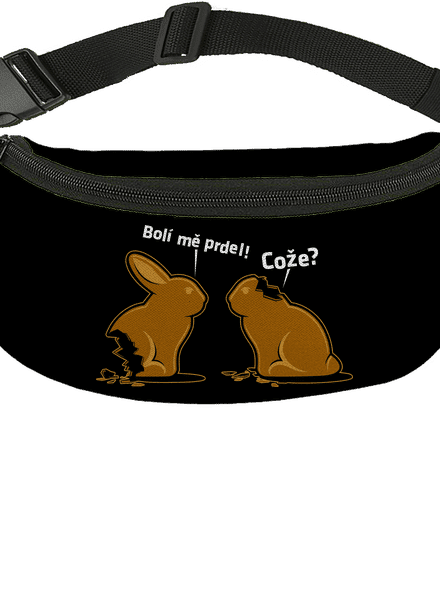Fáj a seggem! övtáska Black