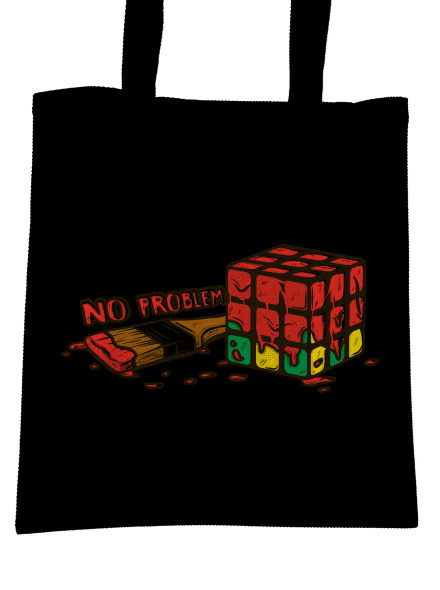 No problem táska Black