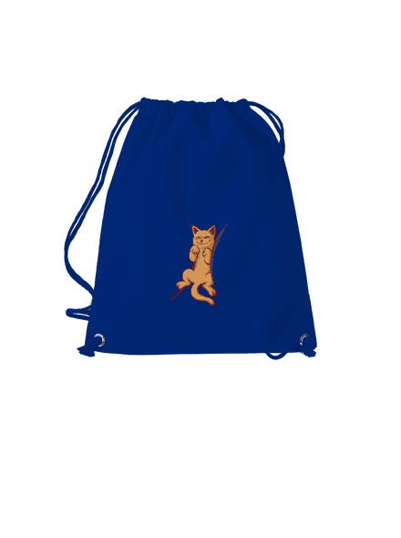 Alvó cica hátizsák Royal Blue Mal
