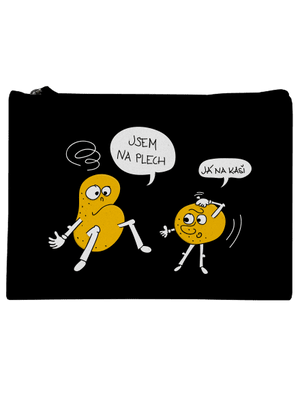 Részeg krumpli kis táska Black