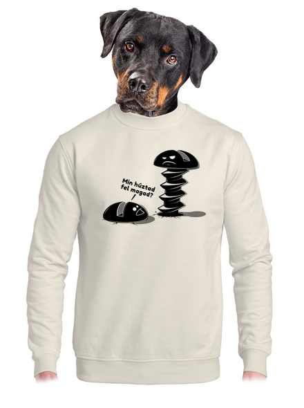 Felhúzva unisex crewneck Off White