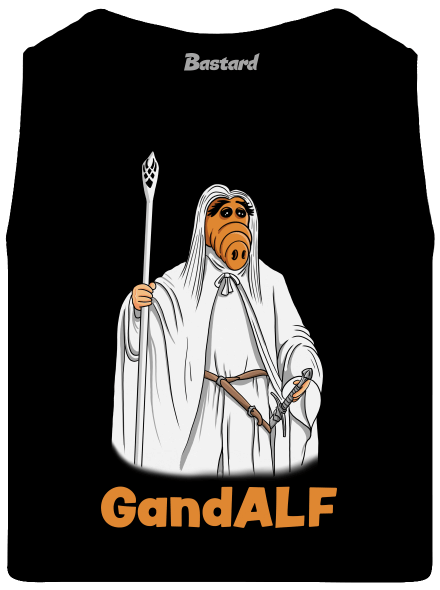 GandALF férfi trikó Black