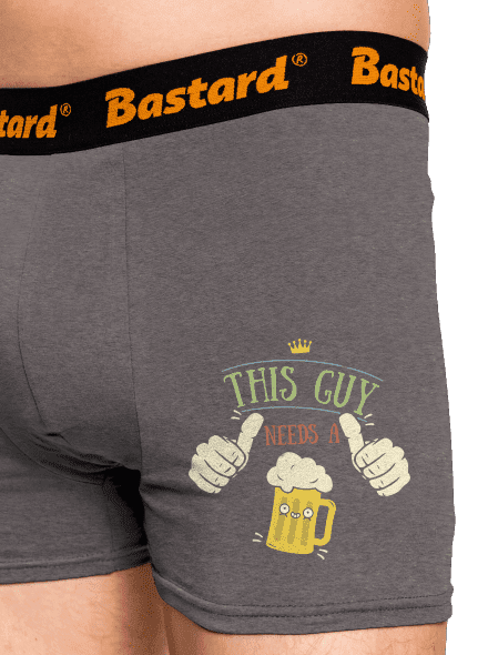 This guy needs a beer boxeralsó Gray Melange