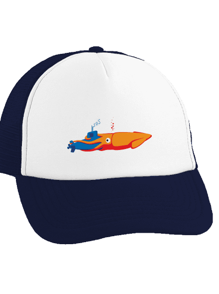 Polip teherautós sapka French Navy cap