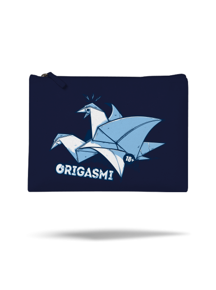 Origasmi kis táska French Navy