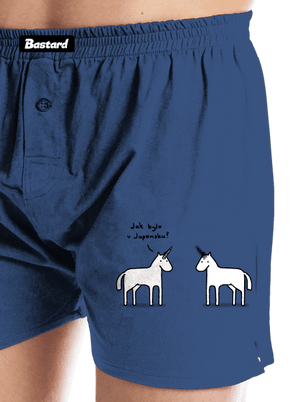 Pornókürt férfi alsó nadrág Blue