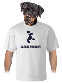 unisex túlméretezett póló
