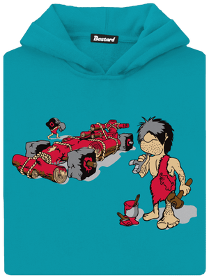 Képlet gyerek kenguruzsebes pulóver Hawaiian Blue