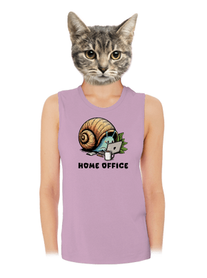 Sneka home office női bővített trikó Lilac