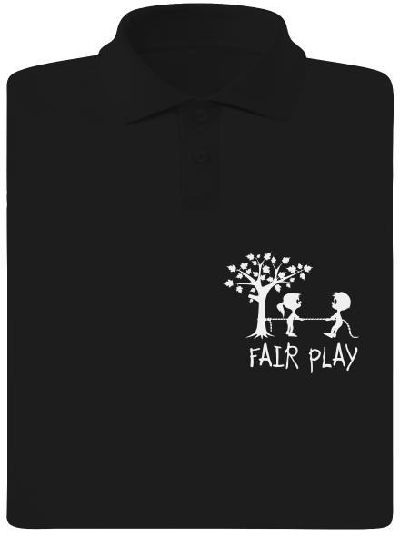 Fair play férfi pólóingek Black