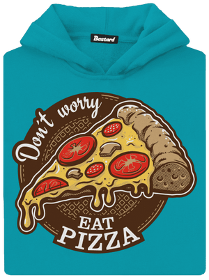 Pizza gyerek kenguruzsebes pulóver Hawaiian Blue