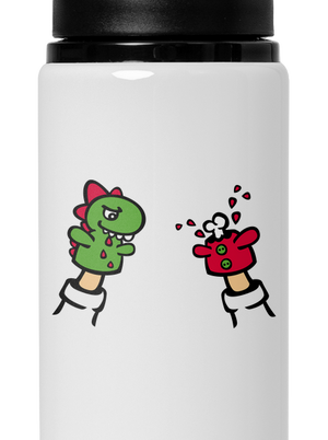 Mániákusok kulacs White