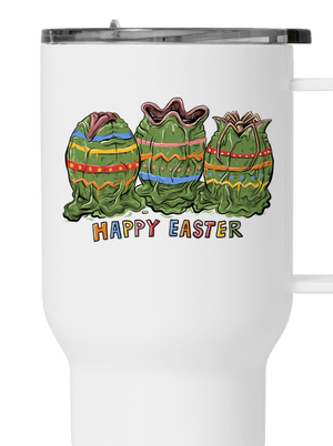 Happy easter termosz bögre White