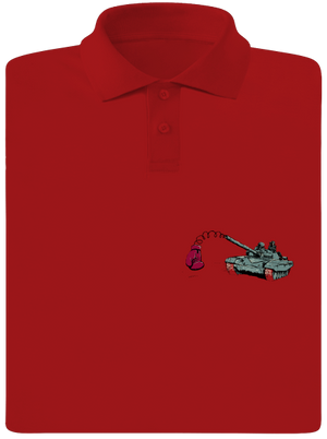 Tank férfi pólóingek Red Mal