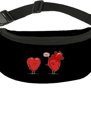 Szívügyek övtáska Black