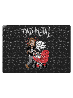 Dad metal kirakós White
