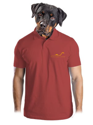 Találd meg a cicát férfi pólóingek Burgundy