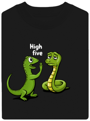 High Five unisex crewneck Black