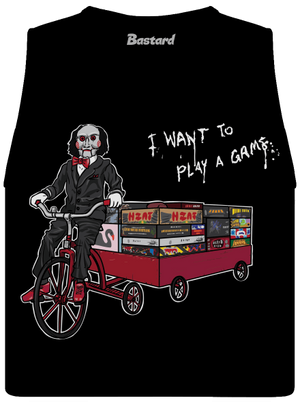 I want to play a game női bővített trikó Black