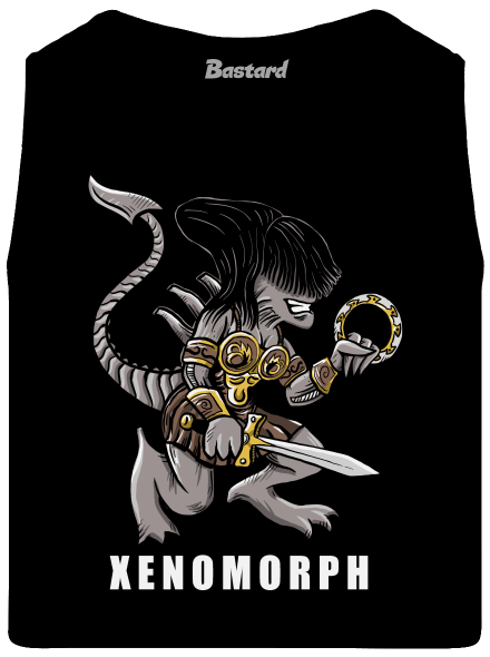 Xenomorph férfi trikó Black