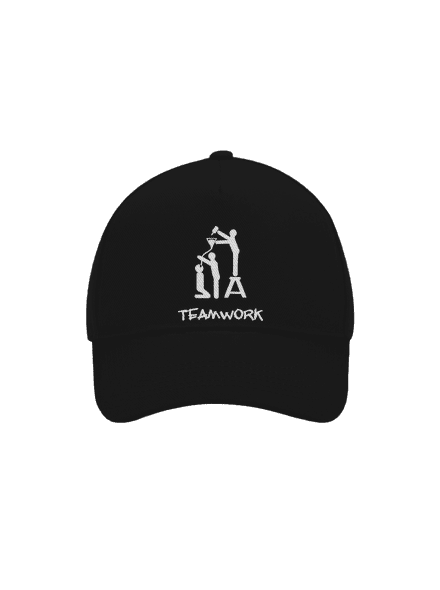 Teamwork baseballsapka Black