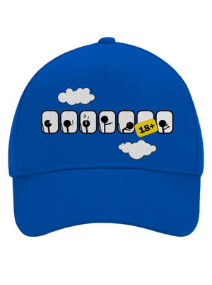 Repülőgép baseballsapka Bright Royal