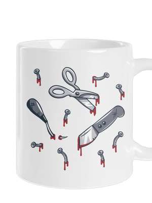 Halloween hagyományos bögre White