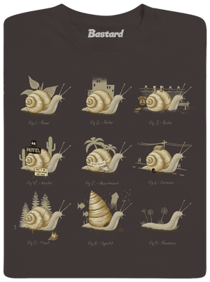 Édes otthon férfi hosszú ujjú póló Bear Brown