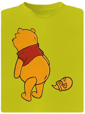 Ups gyerek sport póló Neon Yellow