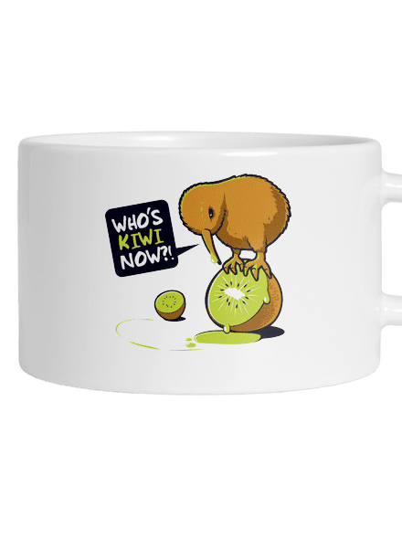 Kivi macaron bögre White