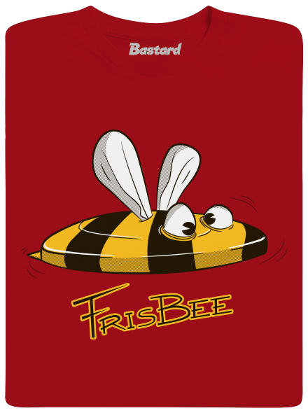 Frisbee gyerek póló Red
