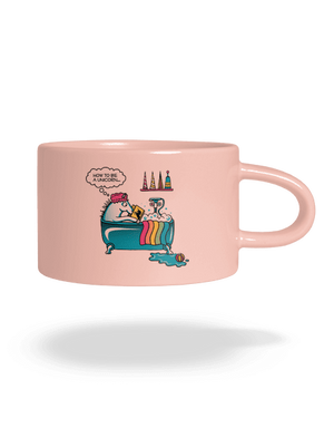 Mi kell az egyszarvúvá váláshoz macaron bögre Pink Macaron