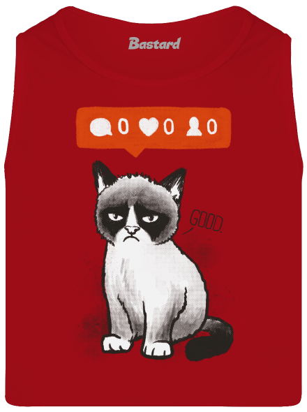 Grumpy férfi trikó Red