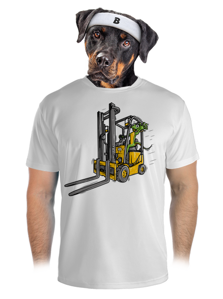 Targonca férfi sportpóló White