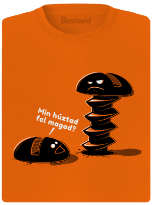 Felhúzva női sportpóló Neon Orange